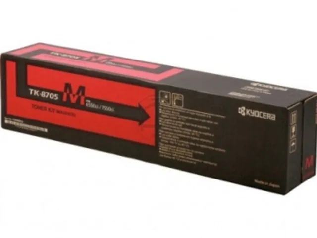Оригинальный тонер-картридж Kyocera TK-8705M (пурпурный, 30000 стр.) (арт. 1T02K9BNL0)