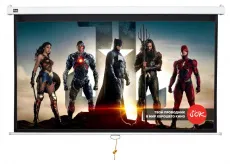 Экран для проектора SOK Cinema 186x104.6см Wallscreen 16:9 настенно-потолочный рулонный 84″ (арт. SCPSW-186x104)