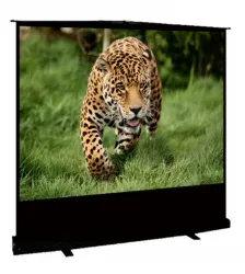 Экран для проектора SOK Cinema 16:9 напольный, переносной, ручной, 163x92см, черный (арт. SCPSF-163x92)