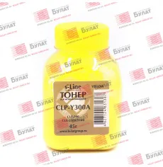 Тонер Булат для Samsung CLP-300 банка 45г Yellow БУЛАТ s-Line (арт. BASMCLP300160)