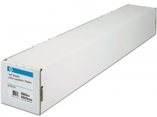 Бумага HP Matte Litho-realistic Paper 270 гр/м2, 610 мм x 30.5 м (арт. Q7972A)