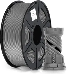 Пластик для принтера Cactus (TPU, d1.75мм, 0.8кг, L336м, серый) (арт. CS-3D-TPU-0.8KG-GREY)