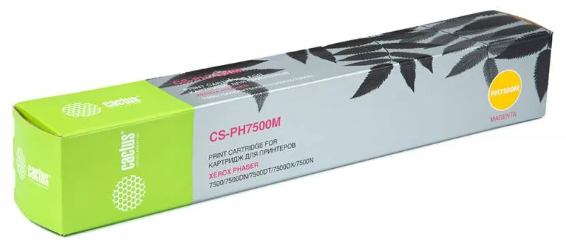 Картридж Cactus 106R01443 голубой (17800стр.) для Xerox (арт. CS-PH7500C)