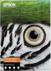Фотобумага Epson Fine Art Cotton Textured Bright, A2 ,25 листов, 300 г/м2 (арт. C13S450290)