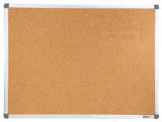Демонстрационная доска Cactus пробковая коричневый 90x120см алюминиевая рама пробка/алюминий (арт. CS-CBD-90X120)