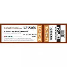 Холст Lomond Холст LOMOND хлопковый, ролик 1067 мм х 50.8 мм, 340 г/м2, 15 метров (арт. 1207073)