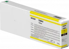 Картридж Epson T55K400 UltraChrome HDX/HD (жёлтый, 700 мл.) (арт. C13T55K400)