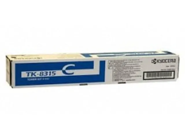 Оригинальный тонер-картридж Kyocera TK-8315C (голубой, 6000 стр.) (арт. 1T02MVCNL0)