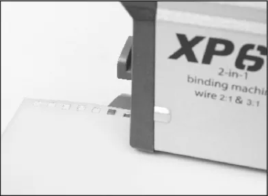 Переплетчик Bulros XP6 на пластиковую и металлическую пружину 3:1/2:1 (арт. BB-D-UnB-XP6_-___-___-Ma)