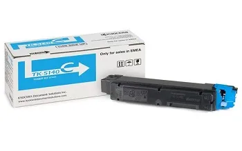 Оригинальный тонер-картридж Kyocera TK-5140C (голубой, 5000 стр.) (арт. 1T02NRCNL0)