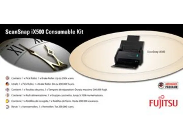 Комплект роликов Fujitsu (Ricoh) Consumable Kit for ScanSnap iX500 (арт. CON-3656-001A)