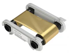 Монохромная лента Evolis золото (1000 оттисков/ролик) (арт. RCT016NAA)