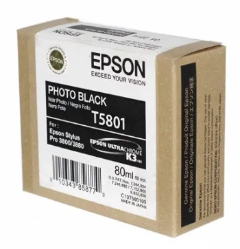 Картридж Epson T5801 (арт. C13T580100)