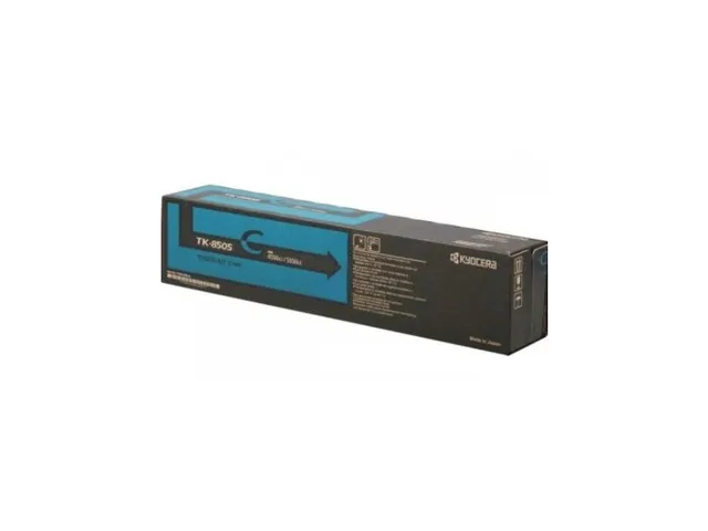 Оригинальный тонер-картридж Kyocera TK-8505C (голубой, 20000 стр.) (арт. 1T02LCCNL0)
