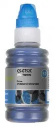 Чернила Cactus голубой 100мл для DeskJet GT (арт. CS-GT52C)