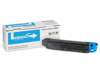 Оригинальный тонер-картридж Kyocera TK-5150C (голубой, 10000 стр.) (арт. 1T02NSCNL0)