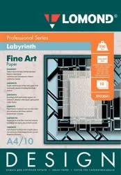 Бумага Lomond Лабиринт, матовая, 200 г/м², А4, 10 л (арт. 0923041)