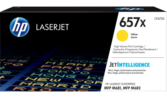 Картридж HP 657X High Yellow (арт. CF472X)