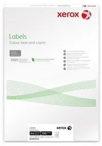 Наклейки Technoevolab Laser/Copier A4:24, прямоугольные края (арт. 003R97408)