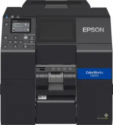 Струйный черно-белый принтер этикеток Epson ColorWorks CW-C6000Pe (mk) (арт. C31CH76202MK)
