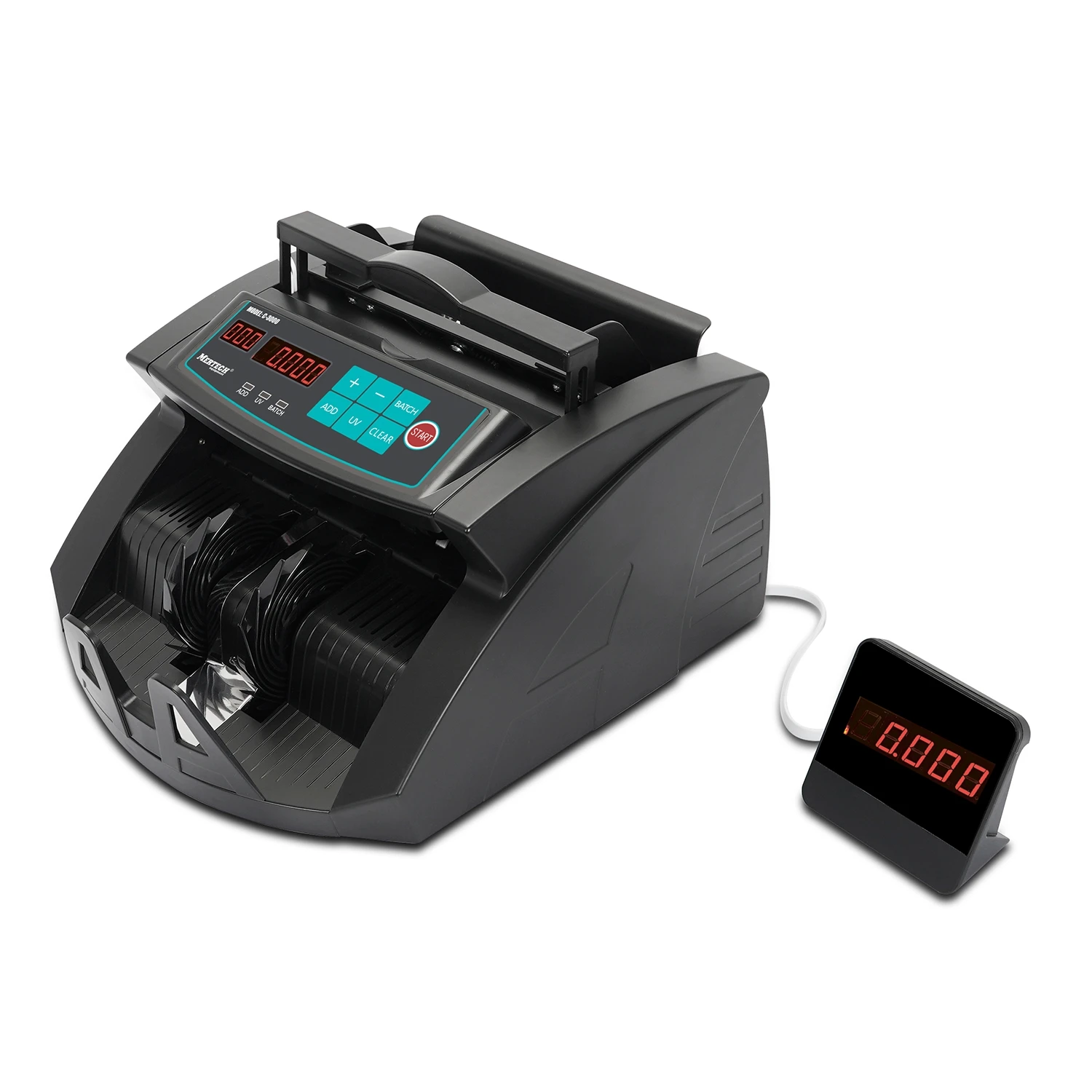 Мультивалютный счетчик банкнот Mertech C-3000 Black (арт. 5515)