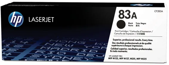 Картридж HP 83A Black Original LaserJet Toner Cartridge (арт. CF283A)