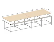 Стол KeenCut SmartFold Bench 510 для резака Evolution3 E3BT510 (арт. SFB510)
