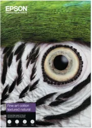 Фотобумага Epson Fine Art Cotton Textured Natural A4, 25 листов, 300 г/м2 (арт. C13S450281)