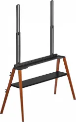 Подставка для телевизора Cactus (черный/орех, 49"-75") (арт. CS-ST3647BKWN)