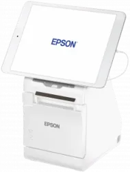 Чековый принтер Epson TM-m30II-S (011A0): USB + Ethernet + NES + Lightning + SD, White, PS, UK (арт. C31CH63011A0)