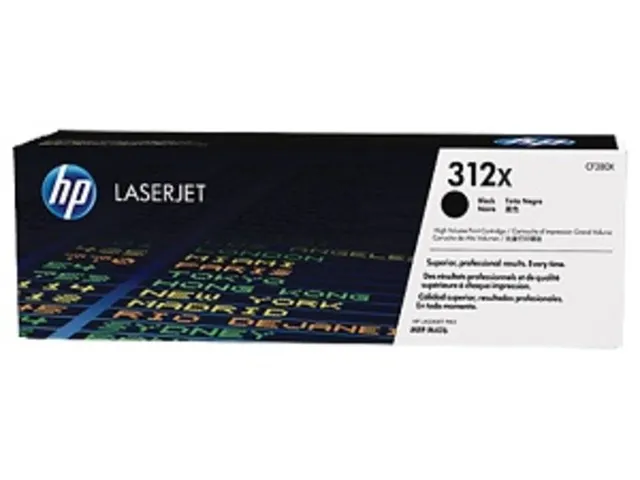 Картридж HP 312X High Yield Black Original LaserJet Toner Cartridge (арт. CF380X)