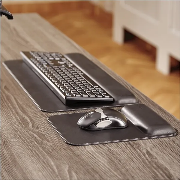 Премиальная подкладка под клавиатуру Fellowes Hana™, черная (арт. FS-80556)