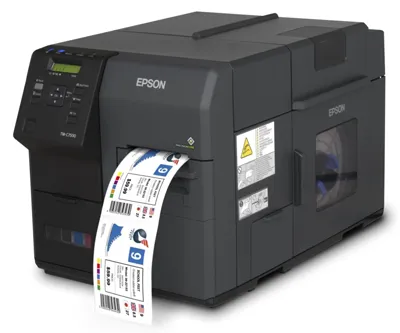 ЦВЕТНОЙ ПРИНТЕР ЭТИКЕТОК EPSON COLORWORKS TM-C7500G (АРТ. C31CD84312)