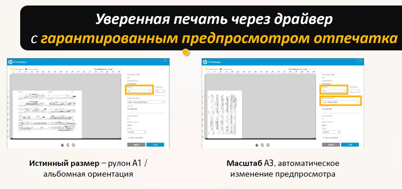 Уверенная печать HP Уверенная печать HP