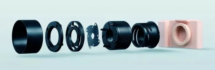 Детали модели фотоаппарата отфрезерованные на MDX-50