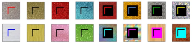 Цветные метки