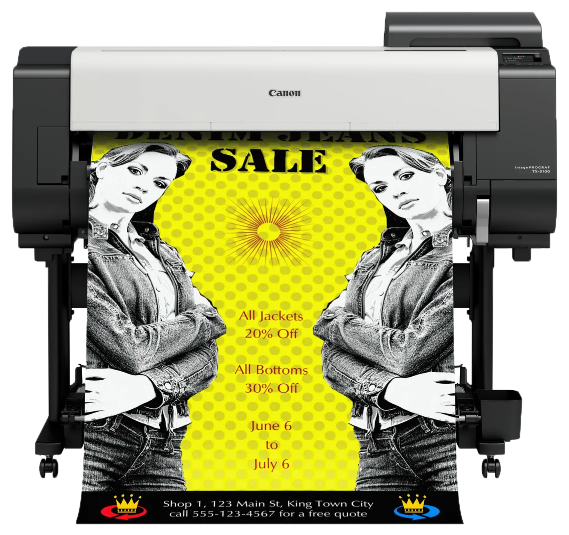 Печать больших объемов