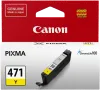 Оригинальный картридж Canon CLI-471 Y (жёлтый, 7 мл.) (арт. 0403C001)