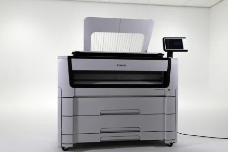 Широкоформатный лазерный принтер Canon PlotWave 5500 (4 рулона) (арт. OT_CANON_PW5500_4R)