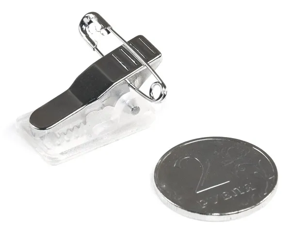 Клипсы самоклеющиеся с булавкой Warrior 10457-P (арт. 5381)