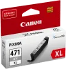 Оригинальный картридж Canon CLI-471XL GY (серый, увеличенной ёмкости 11 мл.) (арт. 0350C001)