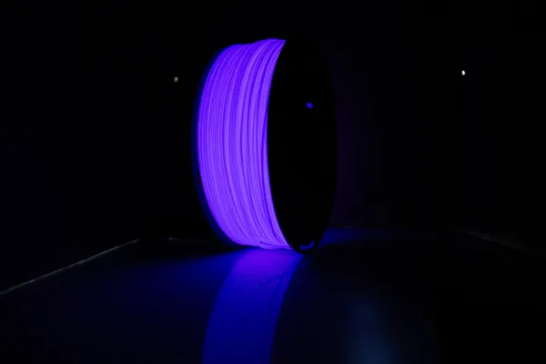 Пластик для принтера Cactus (ABS LUMINOUS, d1.75мм, 1кг, пурпурный) (арт. CS-3D-ABS-1KG-L-MG)