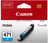 Оригинальный картридж Canon CLI-471 C (голубой, 7 мл.) (арт. 0401C001)