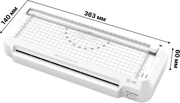 Ламинатор Cactus A4 (70-125мкм), 25см/мин, 2 вал (арт. CS-LAB-F2)