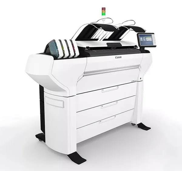 Лазерный широкоформатный принтер Canon ColorWave T60 (2 рулона) (арт. ColorWave T60 P2R)