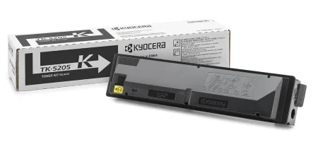 Оригинальный тонер-картридж Kyocera TK-5205K (чёрный, 12000 стр.) (арт. 1T02R50NL0)