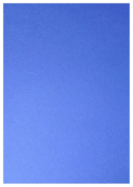 Картонные обложки для брошюровки Реалист кожа, А4, синие (100 шт.) (арт. 3913)