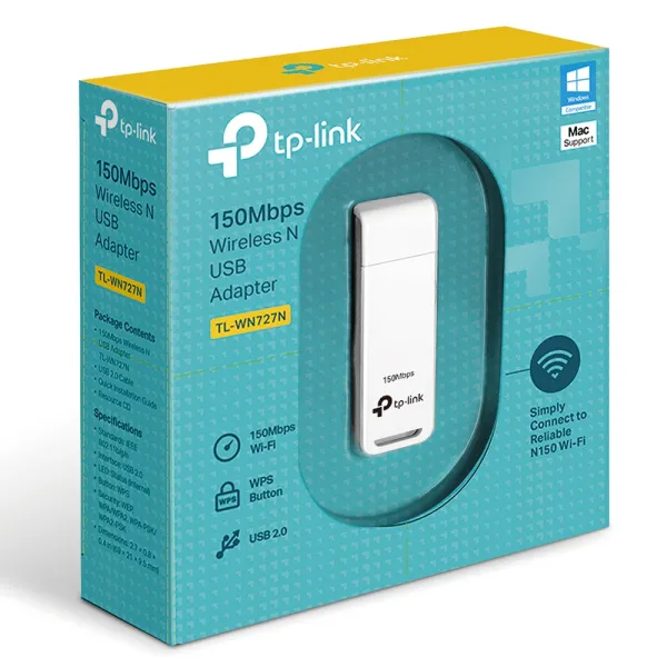 Адаптер Wi-Fi TP-Link TL-WN727N (арт. TL-WN727N)