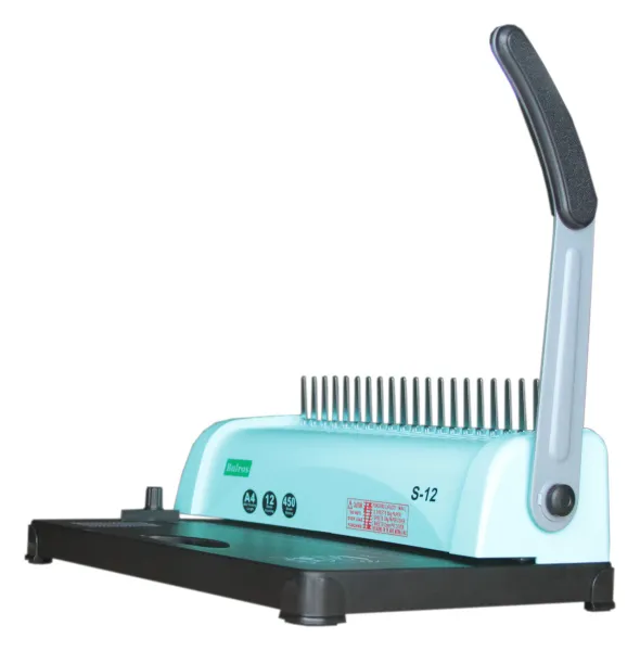 Переплетчик Bulros Bulros S-12, пластиковой пружиной (арт. BB-D-PLB-S-12-not-not-Ma)