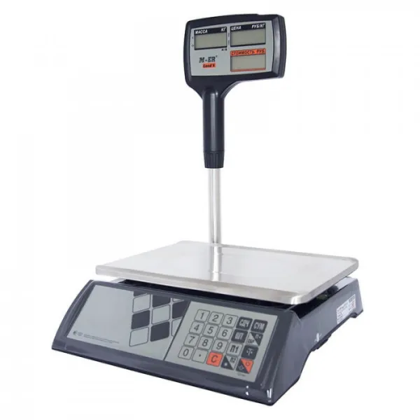 Настольные весы MERCURY M-ER 327ACPX-32.5 LCD Black (арт. 3033)